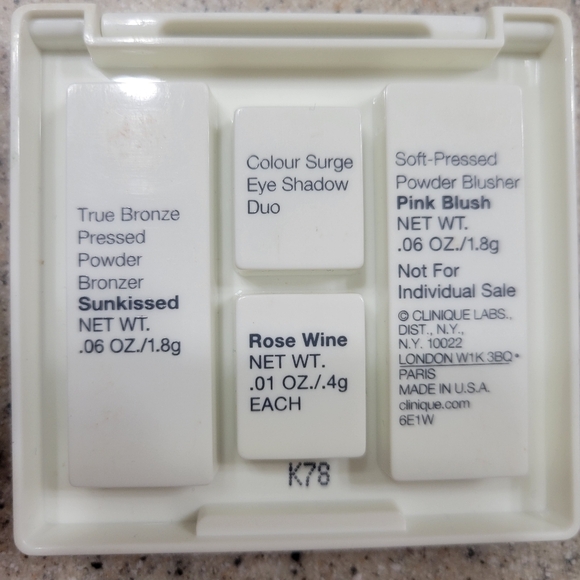 Clinique Blush bronzer and eye shadow duo pallet New - Picture 4 of 4
